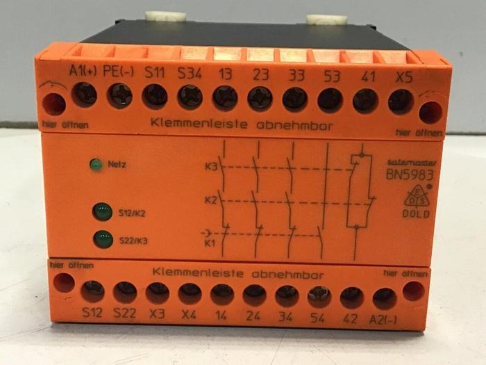 Used DOLD Safety Relay BN5983 #128313
