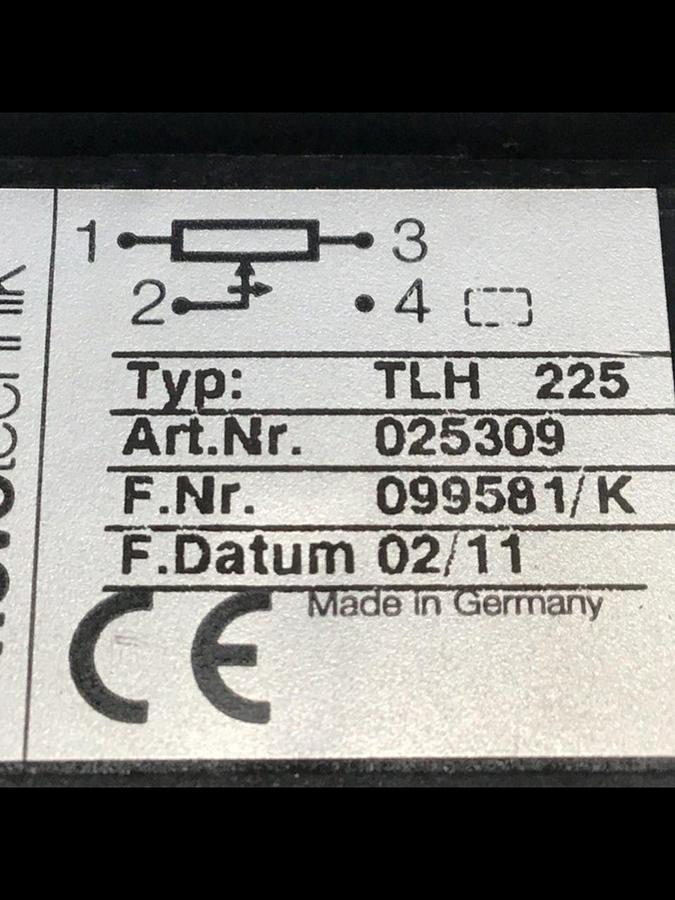 Used NOVOTECHNIK Position Transducer TLH225 Used