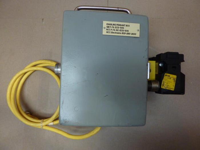 Used NCC Enabling Pendant Box NC-ECS-1010 #28537