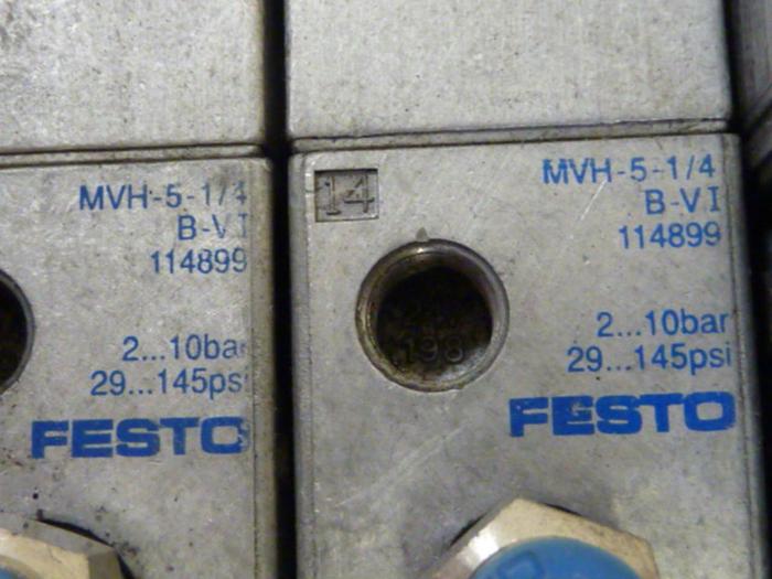 Used FESTO Control Block / Valve Terminal IFB8-02 #52841