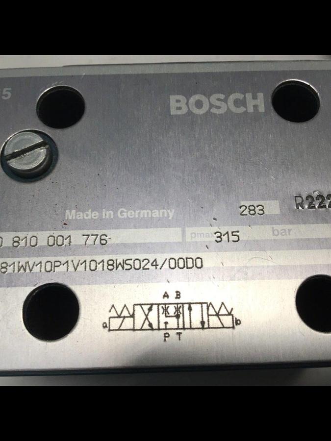 Used BOSCH Valve 0 810 001 776 USED