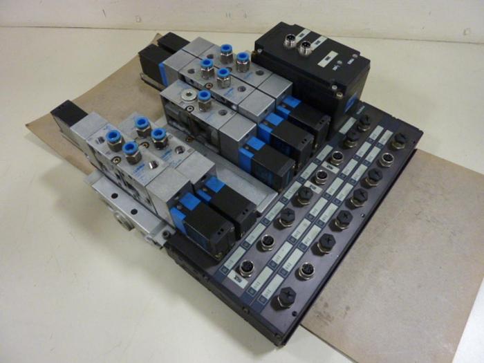 Used FESTO Control Block / Valve Terminal IFB8-02 #52815