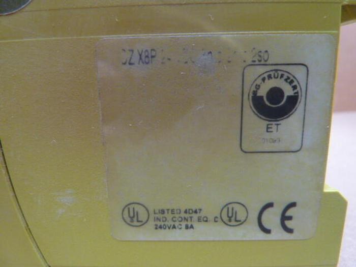 Used PILZ Safety Relay PNOZX8P24VDC3N/O2N/C2SO #36681
