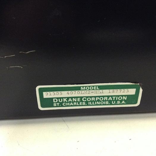 Used DUKANE Dynamic Process Controller 4070LN2-HL1 Used