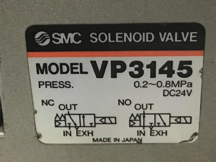 Used SMC Solenoid Valve VP3145 #124272