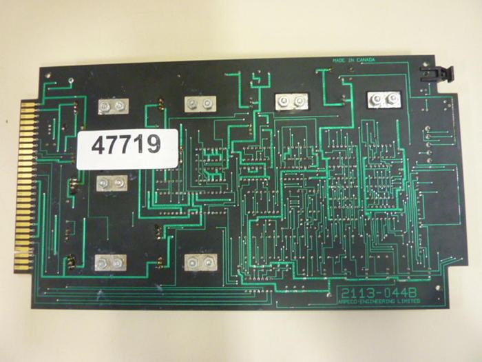 Used ARPECO Speed Control Board 2113-044B #47719