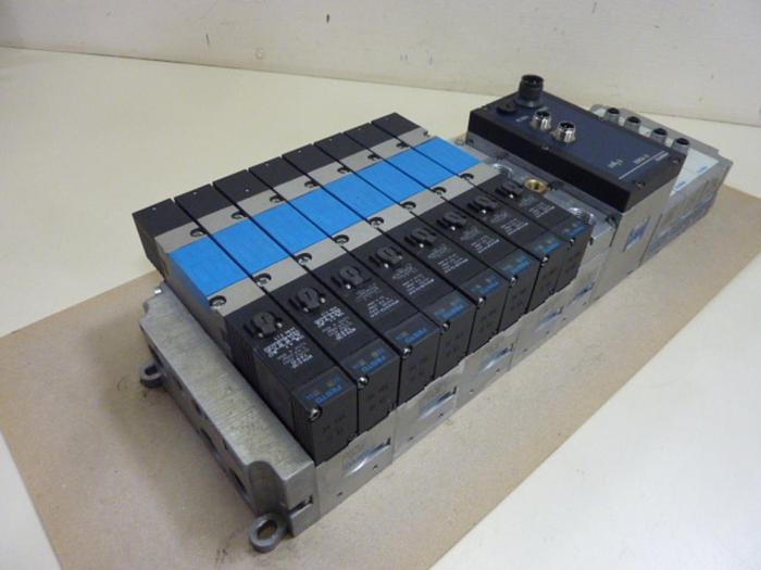 Used FESTO Control Block w/ Valves IFB8-03 #52694