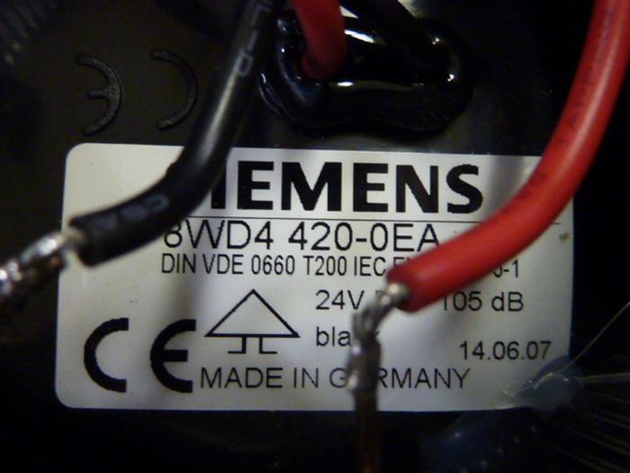 Used SIEMENS Signaling Element 8WD4 420-0EA #50211
