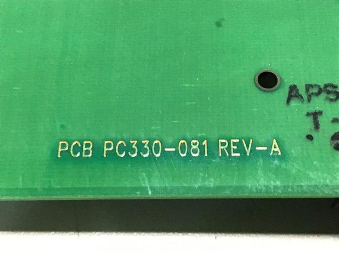 Used VAN DORN Communication Board PC330-081 330-081 Used
