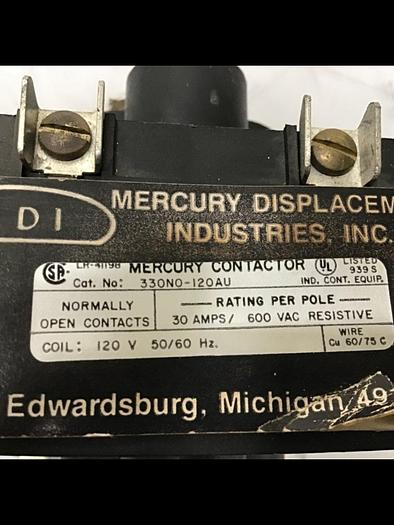 Used MDI Contactor 330NO-120AU #119036