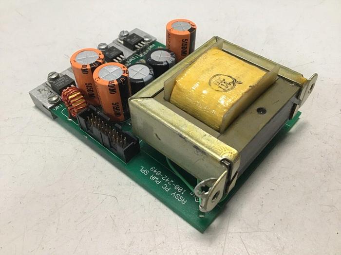 Used BRANSON Power Supply Circuit Board 100-242-049 #113757