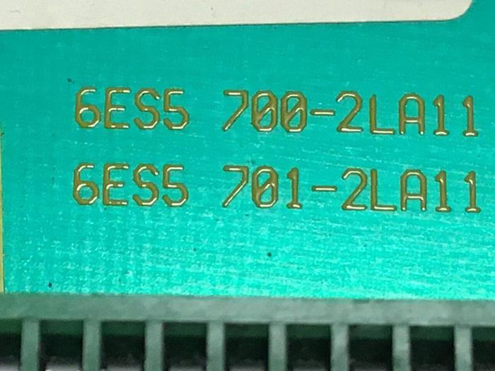 Used SIEMENS Rack Simatic S5 6ES5 700-2LA12 #120554