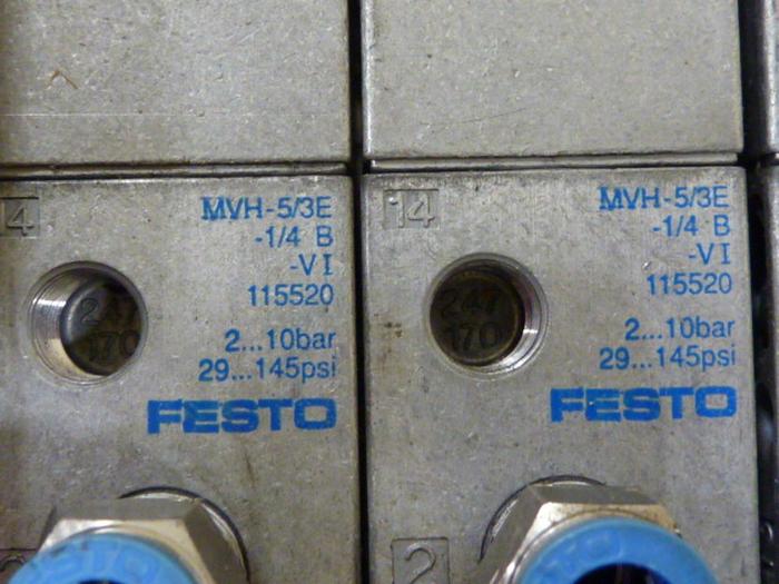 Used FESTO Control Block / Valve Terminal IFB8-02 #52771