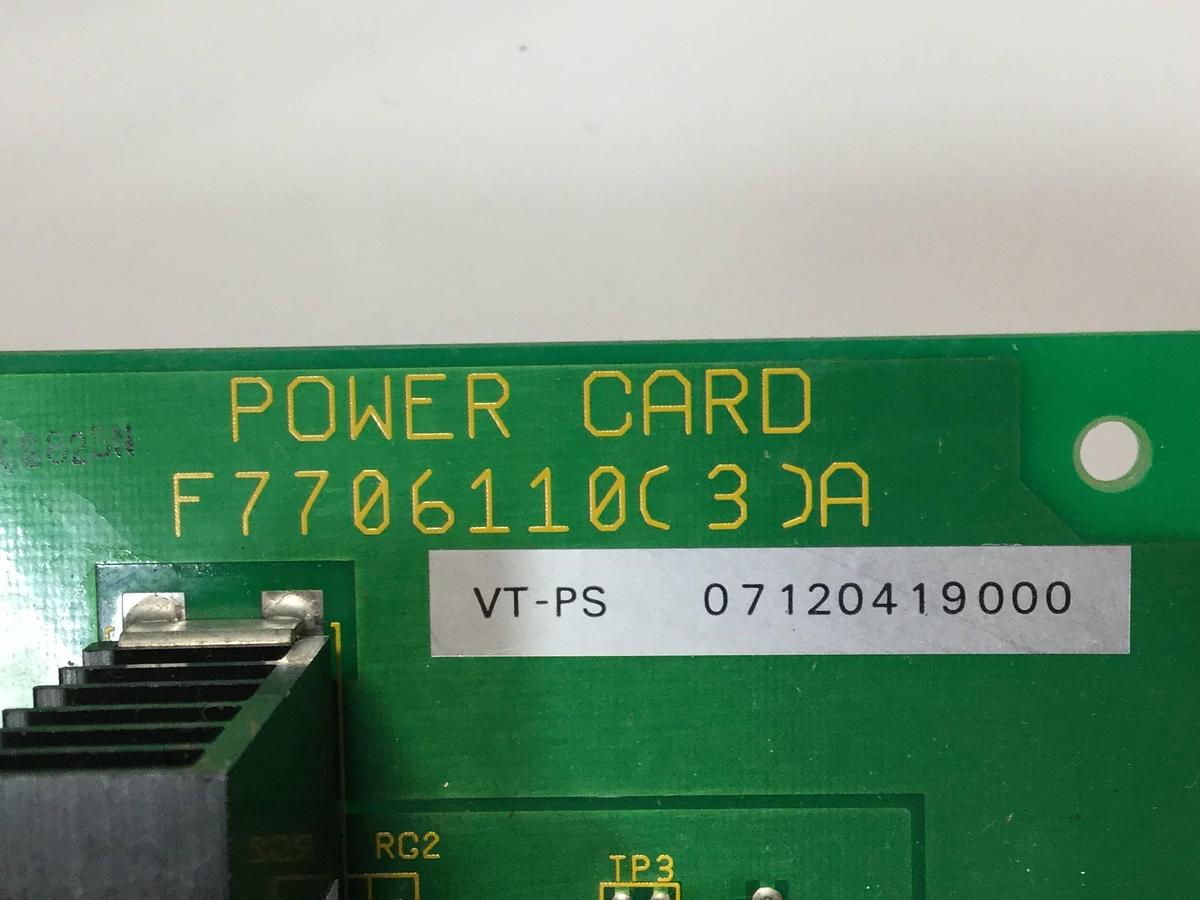 Used FUJI ELECTRIC Power Circuit Board F7706110(3)A Used