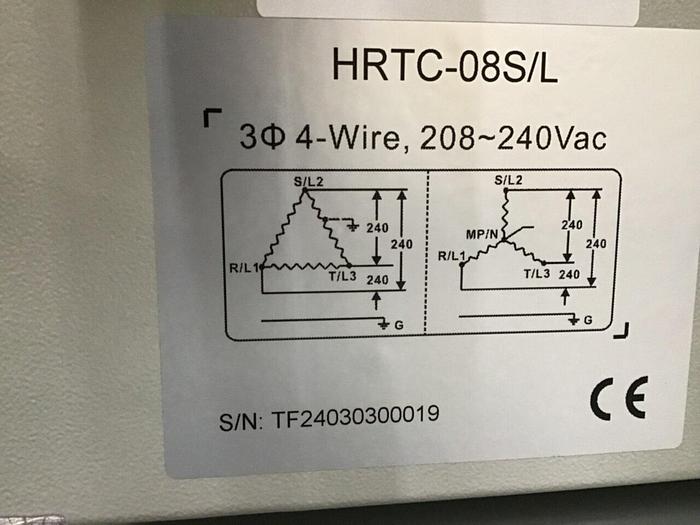 Used METAL FABRICATOR 8 Zone Hot Runner HRTC-08S/L-A1 USED