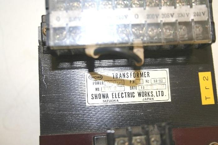 Used SHOWA 0.2 kVA Transformer 1239 #11785