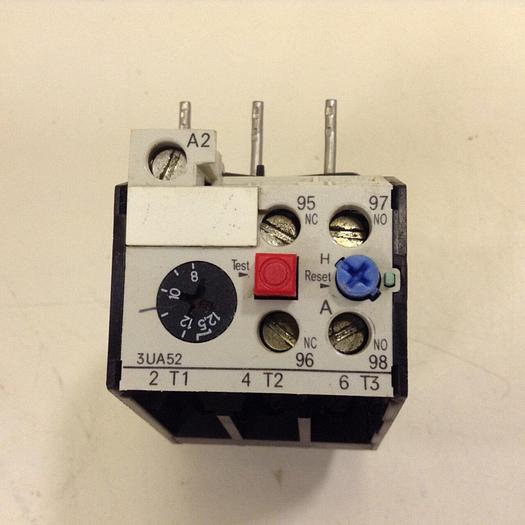 Used SIEMENS Overload Relay 3UA52 00-1K #78372