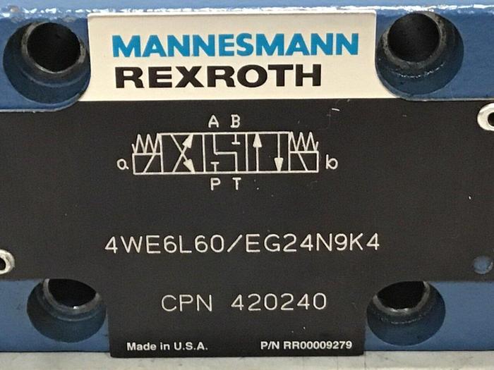 Used REXROTH Valve 4WE6L60/EG24N9K4 #132995