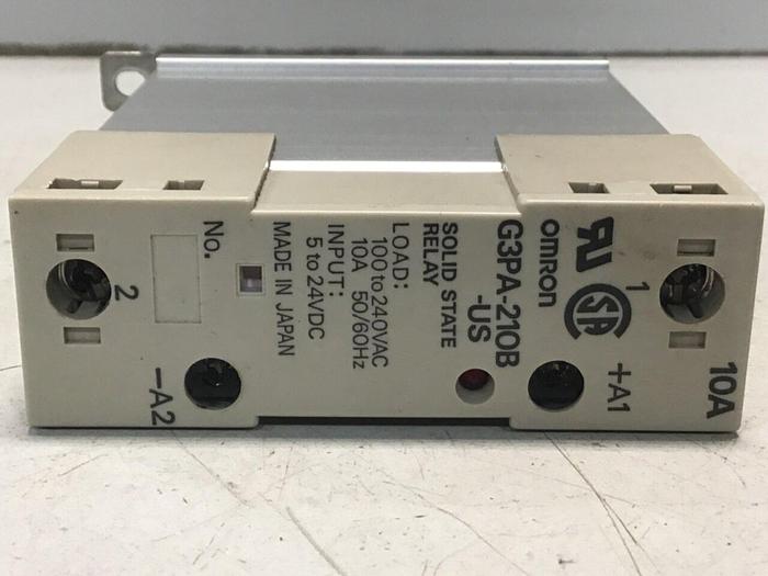 Used OMRON Solid State Relay G3PA-210B-US Used
