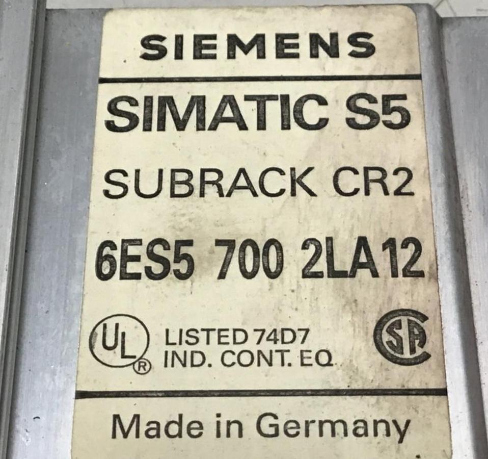 Used SIEMENS Rack Simatic S5 6ES5 700-2LA12 USED