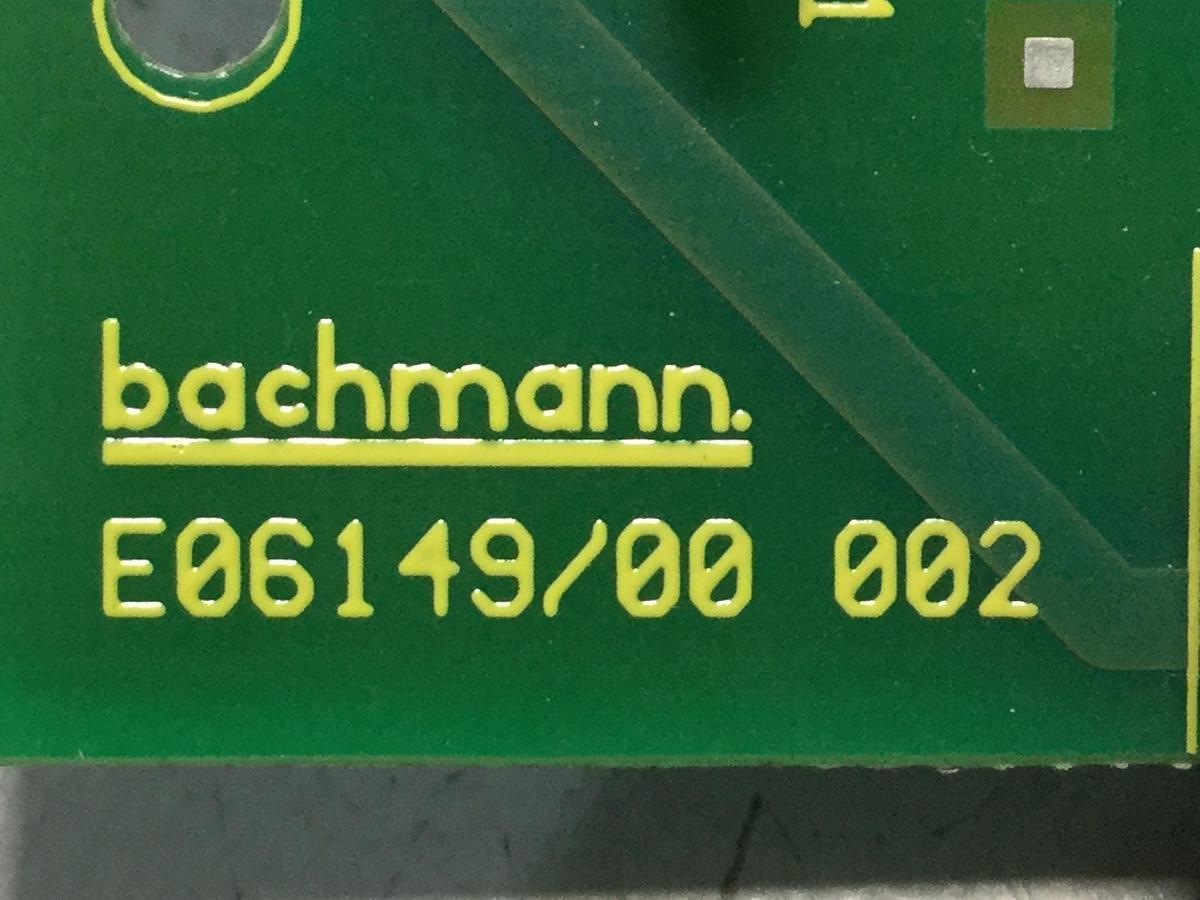 Used BACHMANN ELECTRONIC Output Card CA16/P2.5S E06149/00 002 USED