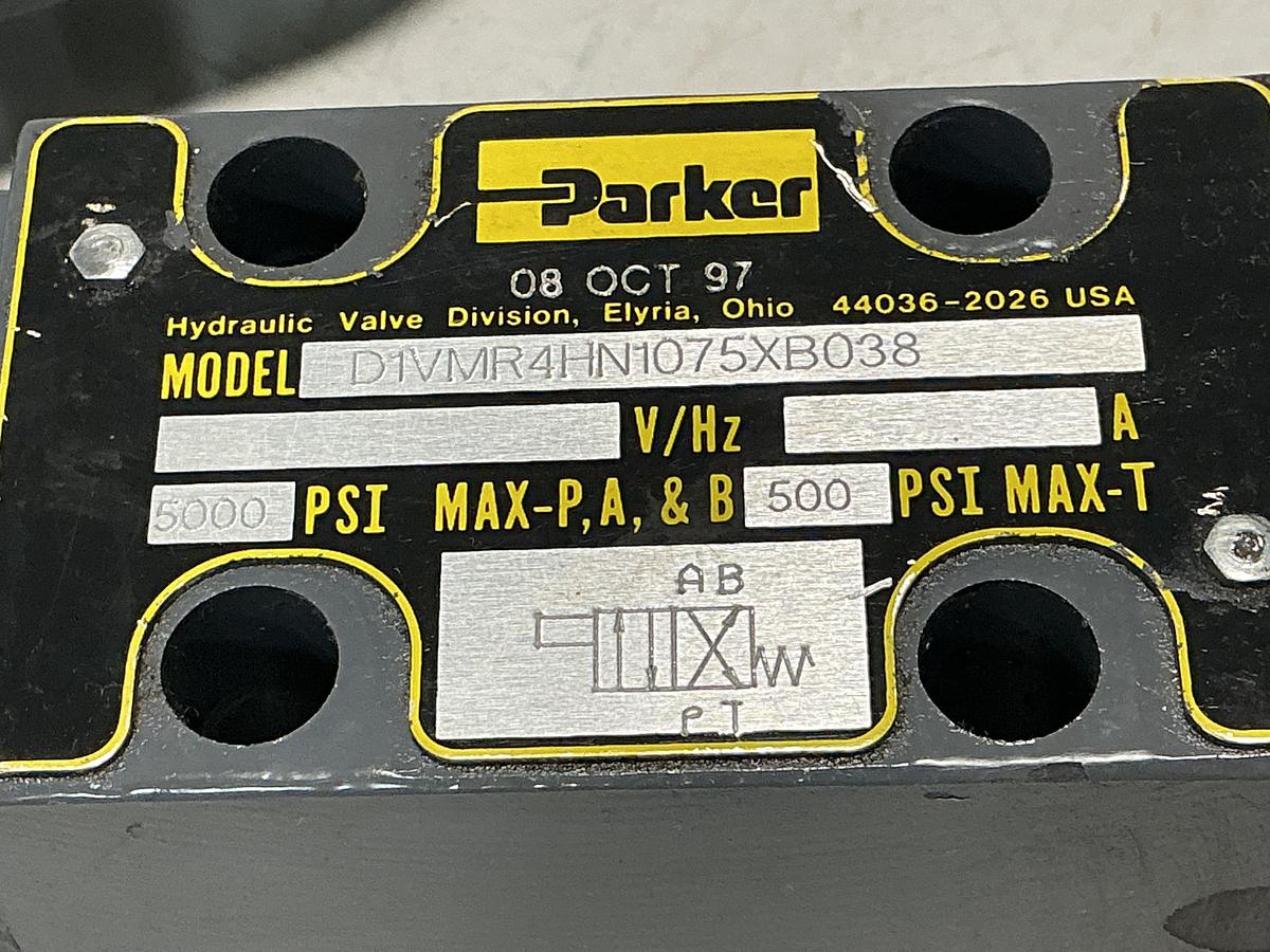 Used PARKER D1VMR4HN1075XB038