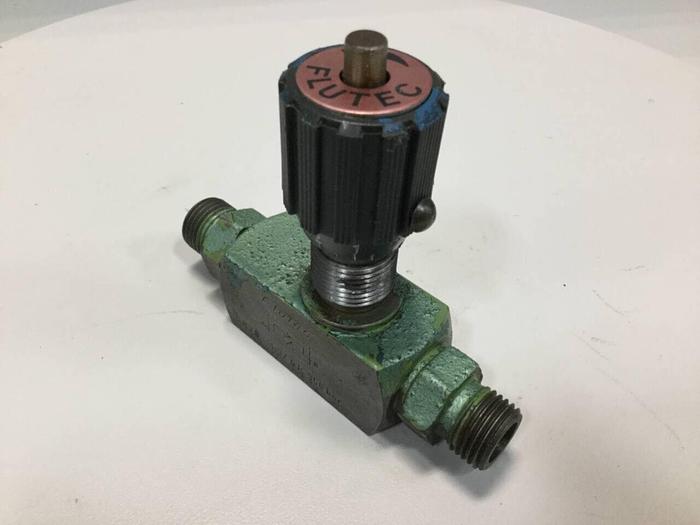 Used FLUTEC Flow Control Valve DRV8 #98347