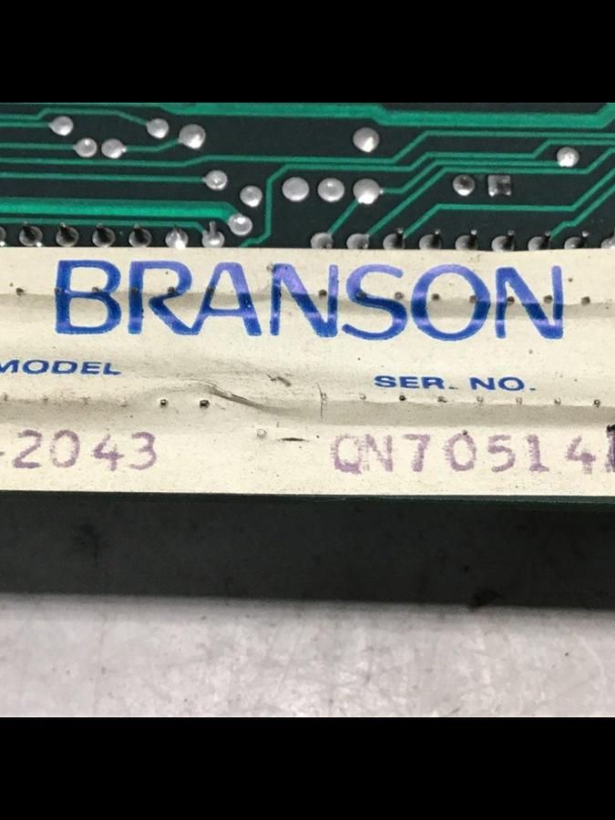 Used BRANSON Circuit Board 242043 USED