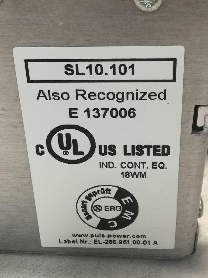 Used PULS Power Supply SL10.101 USED