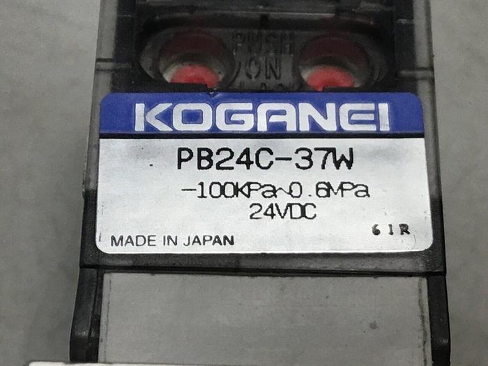 Used KOGANEI Solenoid Valve PB24C-37W #122232