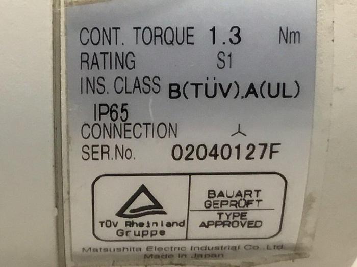 Used PANASONIC Servo Motor MSMA042A1A #128299