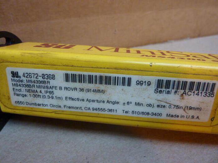 Used STI Light Curtain Receiver MS4336BR USED