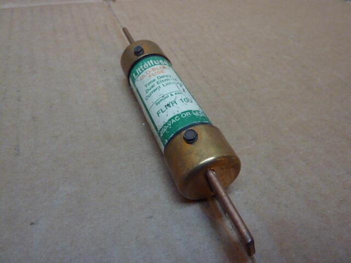 Used LITTELFUSE 100 Amp Fuse FLNR-100 #27000