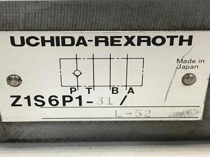 Used REXROTH Valve Z1S6P131L52 #111870