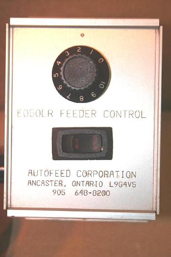 Used AUTOFEED Feeder Control E050LR #12143