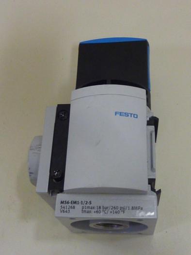 Used FESTO Exhaust Valve MS6-EM1-1/2-S #64066