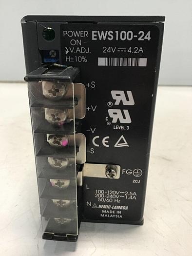 Used NEMIC-LAMBDA Power Supply EWS100-24 #119432