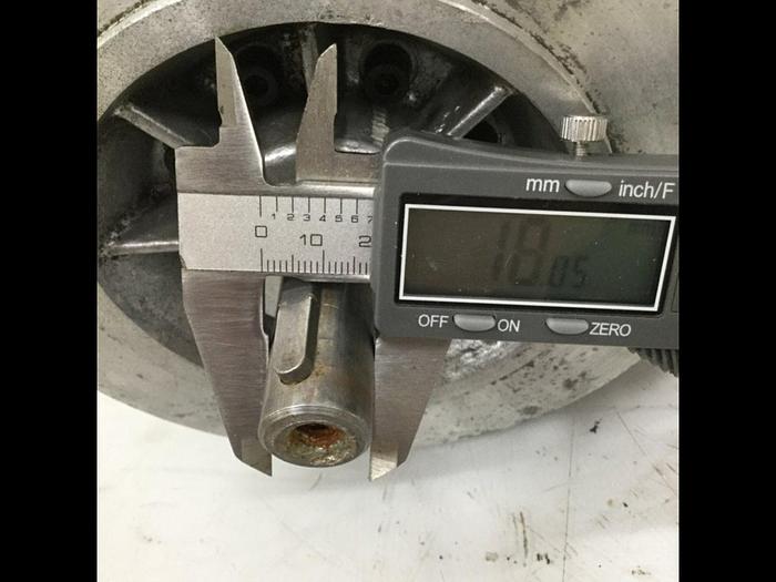 Used SUHNER 4 HP Motor B5 DKM7 #109583