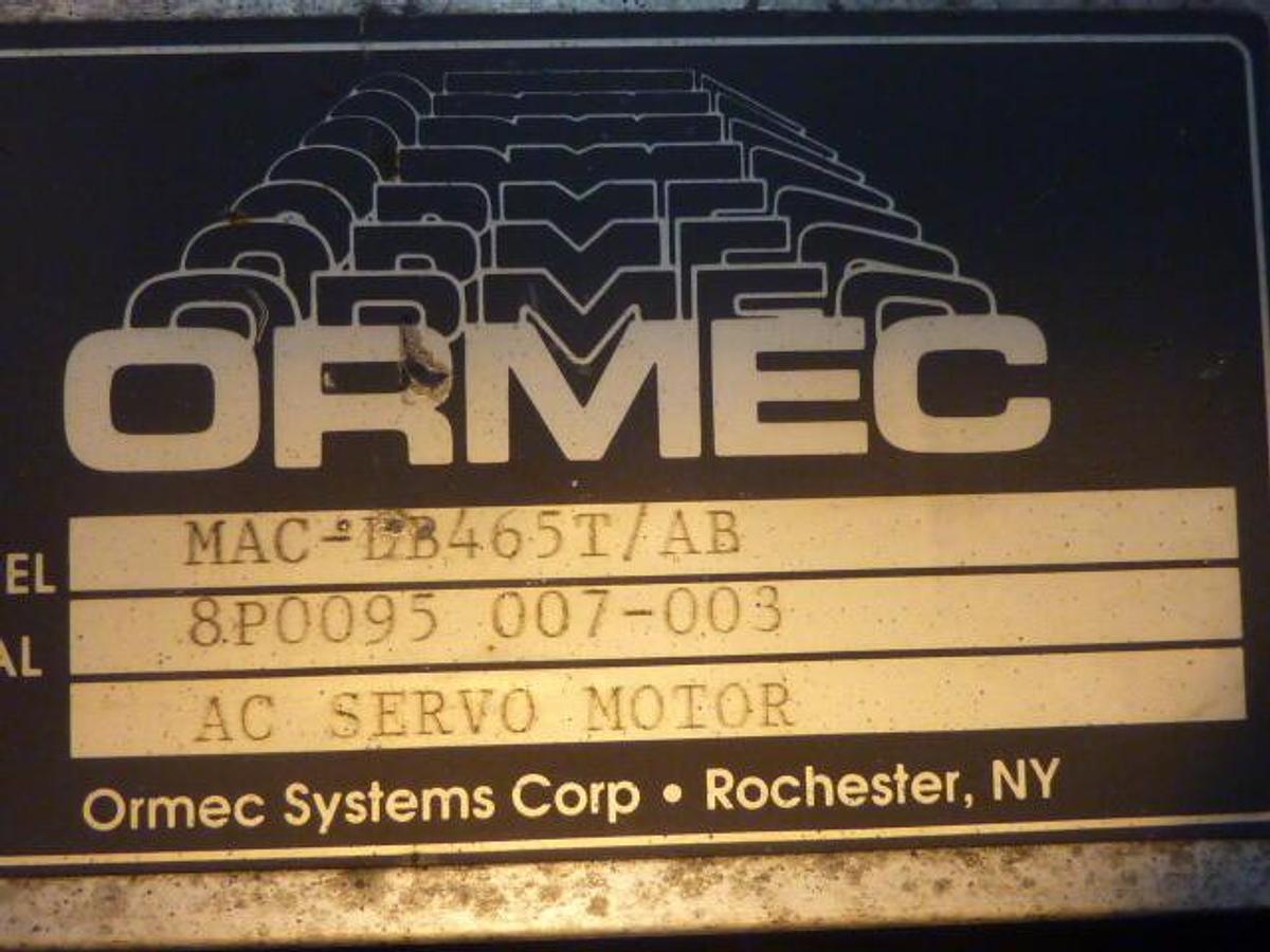 Used ORMEC Servo Motor MAC-DB465T/AB Used