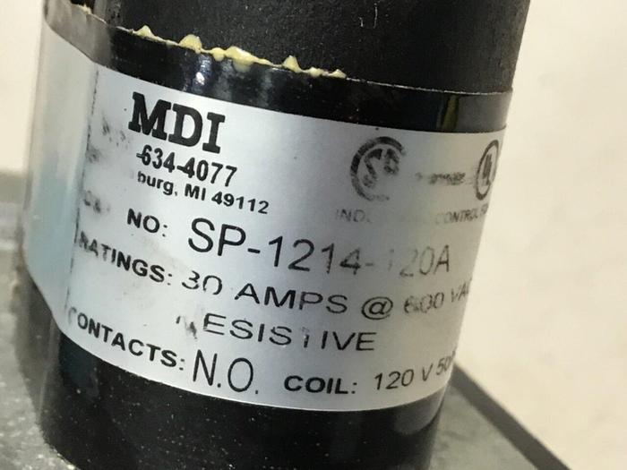 Used MDI Magnetic Relay SP-1214-120A Used