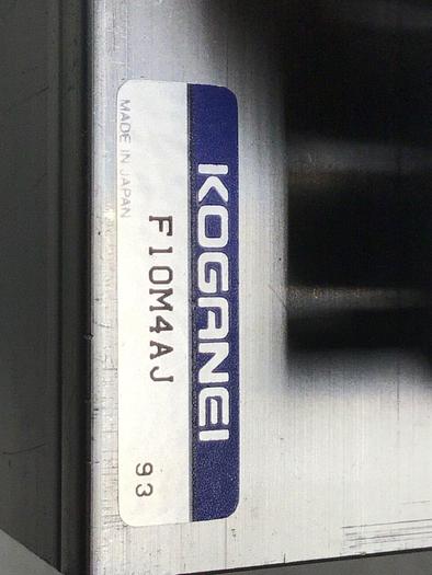 Used KOGANEI Manifold w/ Valves F10M4AJ #120897