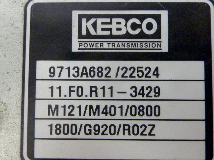 Used KEBCO AC Drive 11.F0.R11-3429 Used