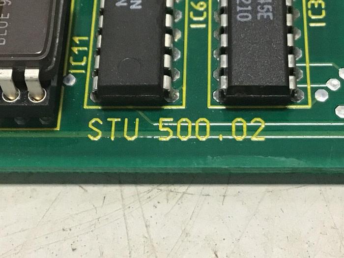 Used BACHMANN ELECTRONIC Circuit Board STU500.02 Used
