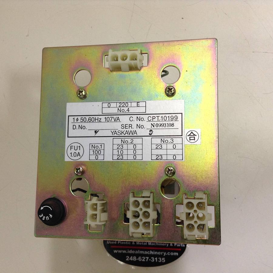 Used YASKAWA 0.107 kVA Transformer CPT10199 Used