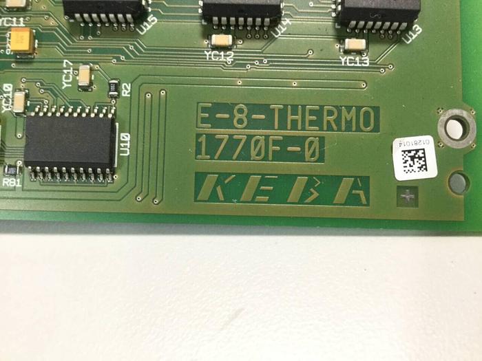 Used KEBA Circuit Board E-8-THERMO 1770F-0 Used