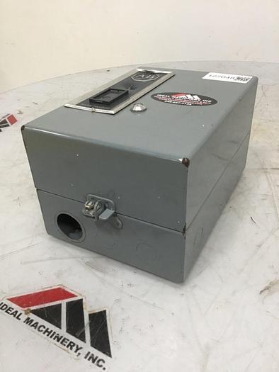 Used ALLEN BRADLEY Motor Starter Size 0 509-AAD SER B #127048