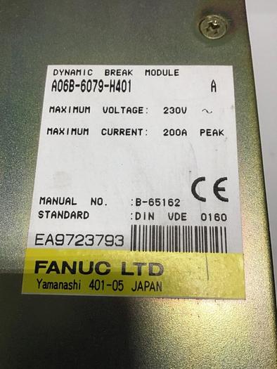 Used FANUC Break Module A068-6079-H401 #138670