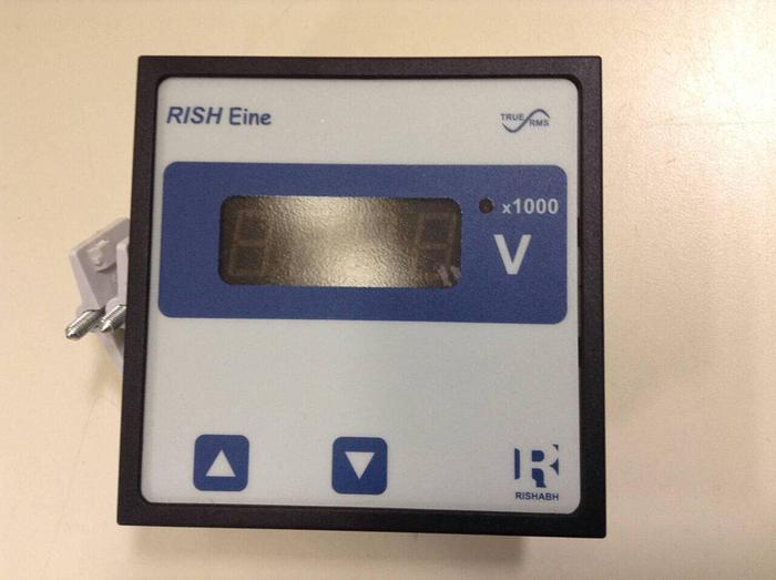 Used RISHABH Digital Panel Meter RISH EINE V #86277