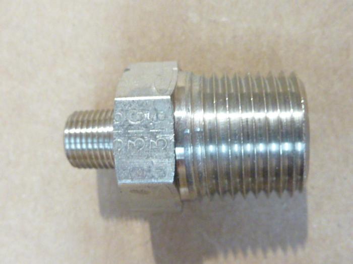 PRESSURE CONNECTIONS CORP. Connector SS-5404-08-02 #40660 SCRAPPED / DNL