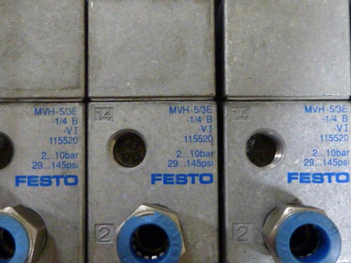 Used FESTO Control Block / Valve Terminal IFB8-02 #52761